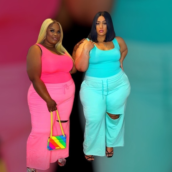 Two piece plus size sets - Picture 2 of 5